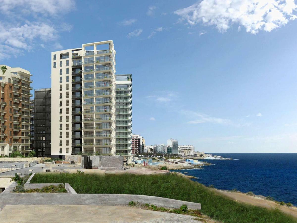 Gorgeous Apartment With Terrace In Fort Cambridge, Pool Sliema Exterior photo